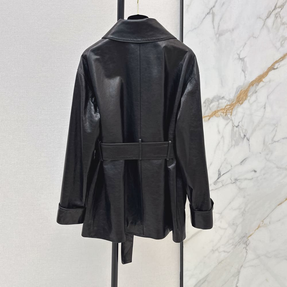 Ch**el WOMEN Genuine Leather COAT(size:S|M|L)