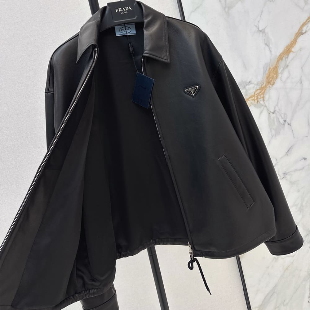 Pra*a WOMEN Genuine Leather COAT(size:S|M|L)