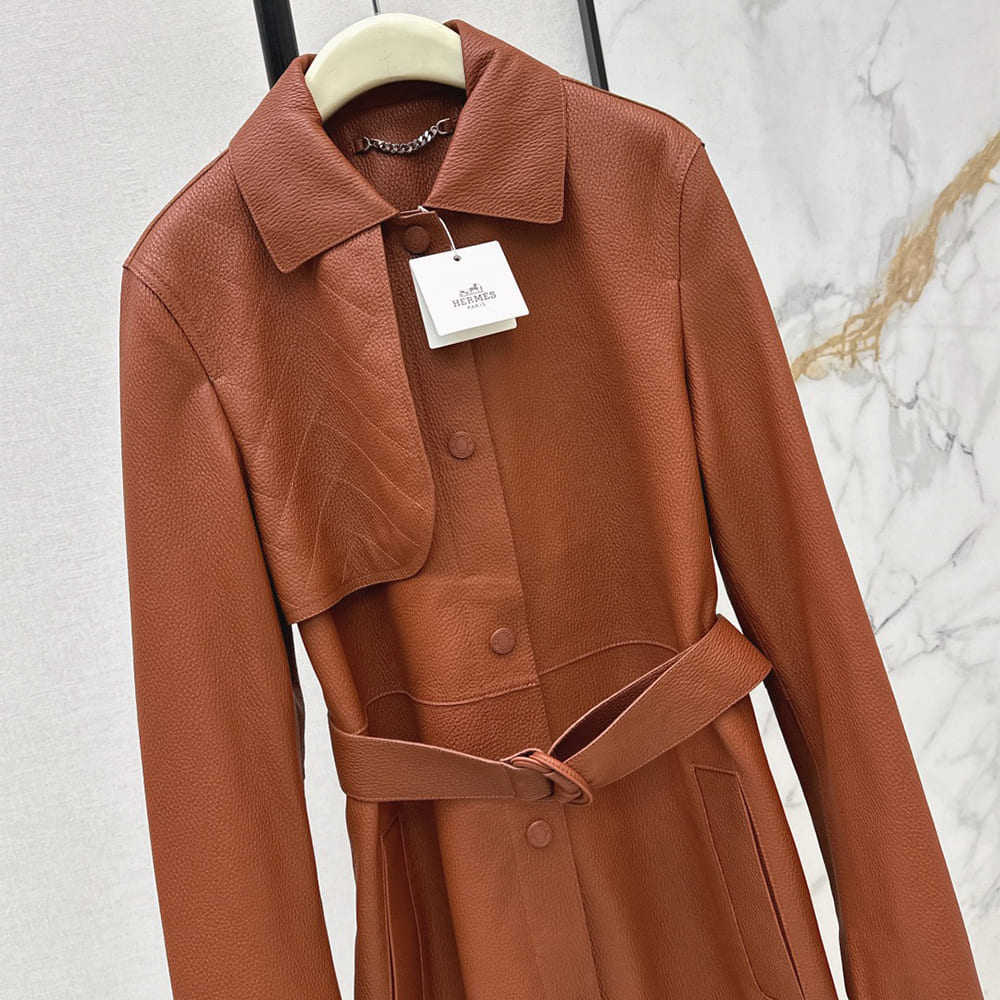 H**me5 WOMEN Genuine Leather COAT(size:S|M|L)