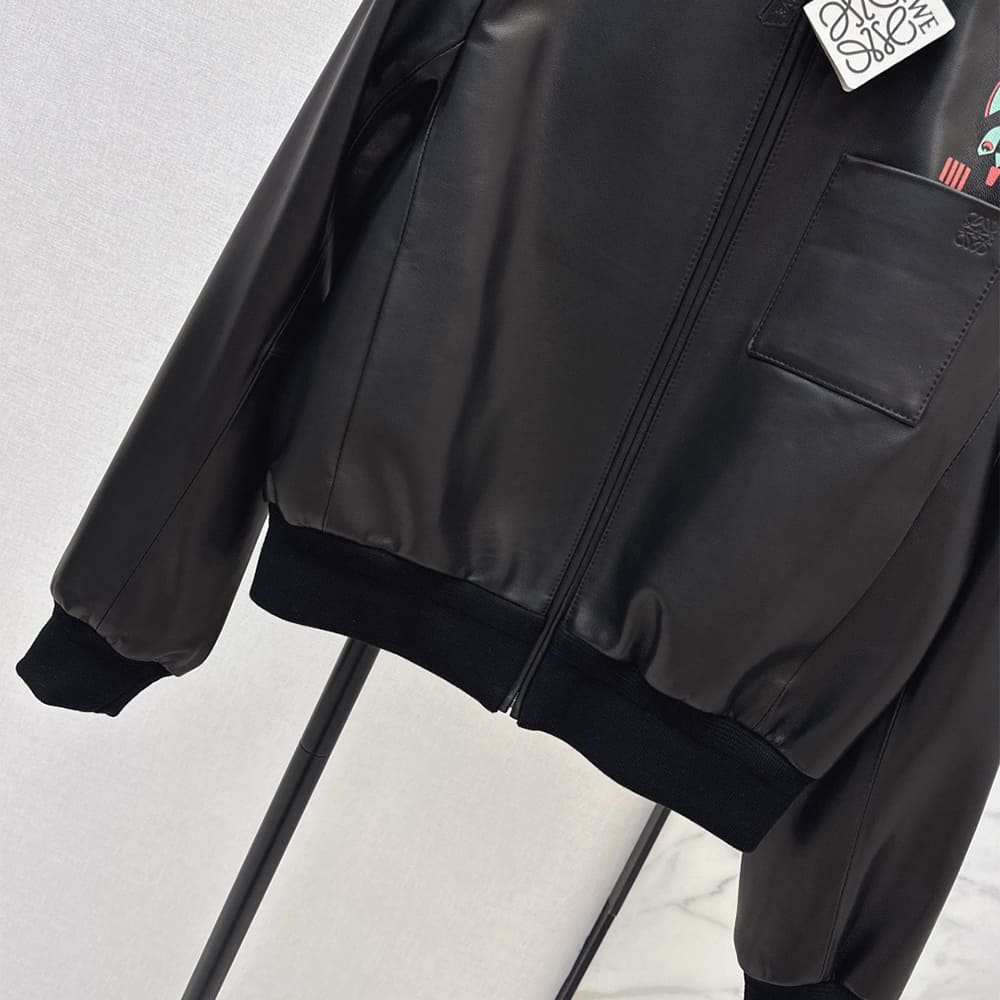 L0ew* WOMEN Genuine Leather COAT(size:S|M|L)