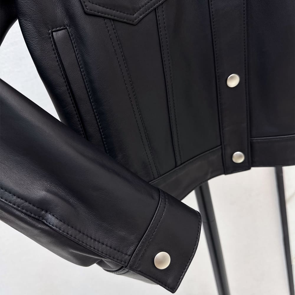 L0ew* WOMEN Genuine Leather COAT(size:S|M|L)