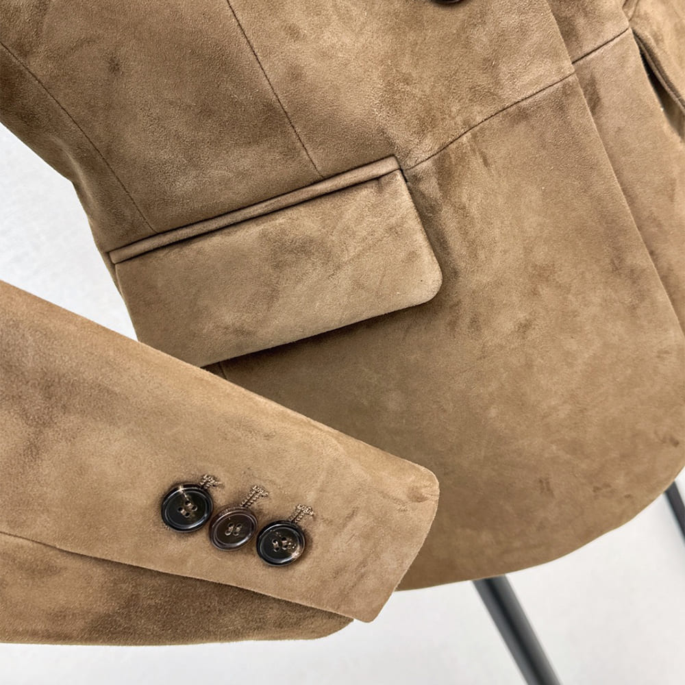 Brunello Cucinelli WOMEN Genuine Leather COAT(size:S|M|L)