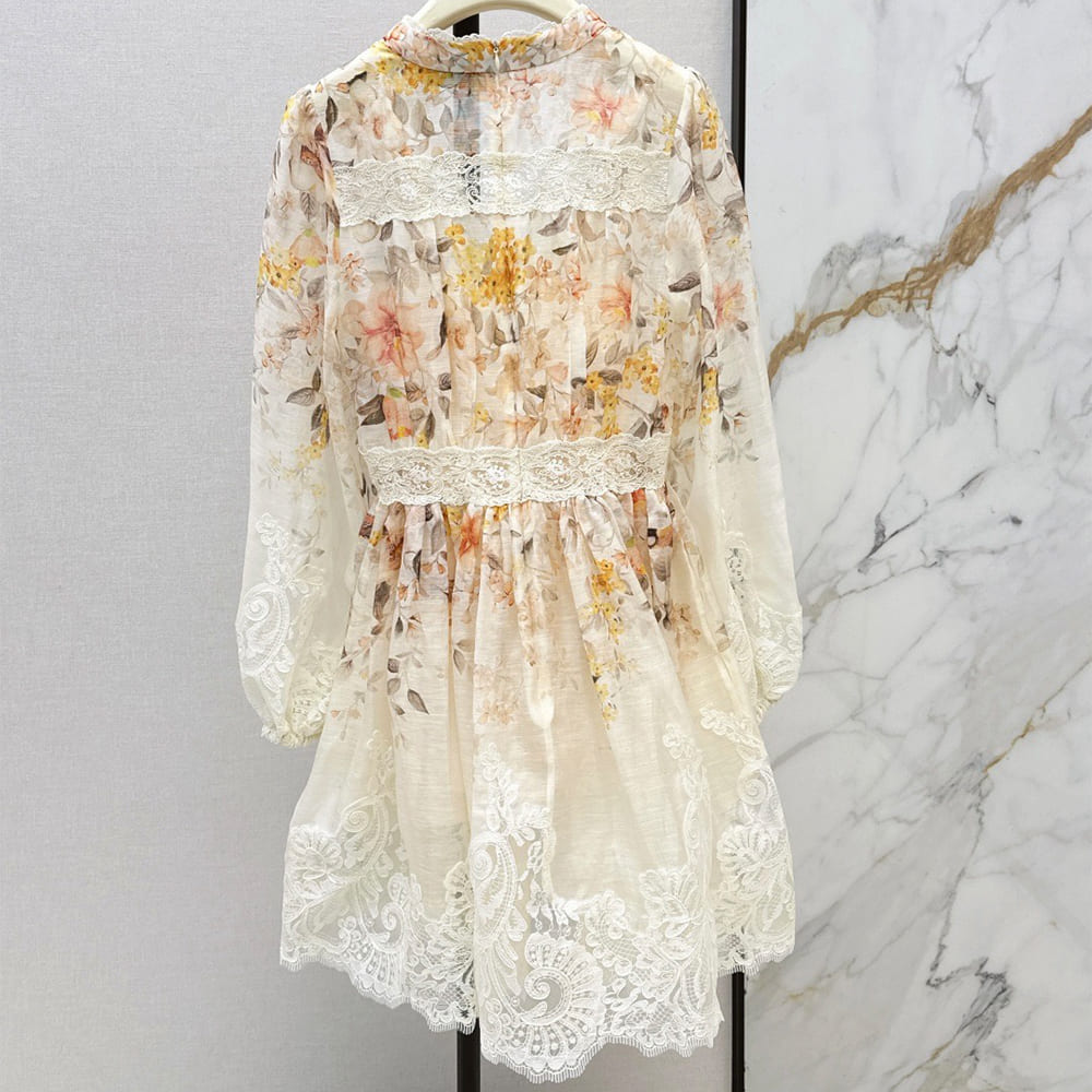 ZIMMERMANN WOMEN SILK DRESS(size:S|M|L|XL)