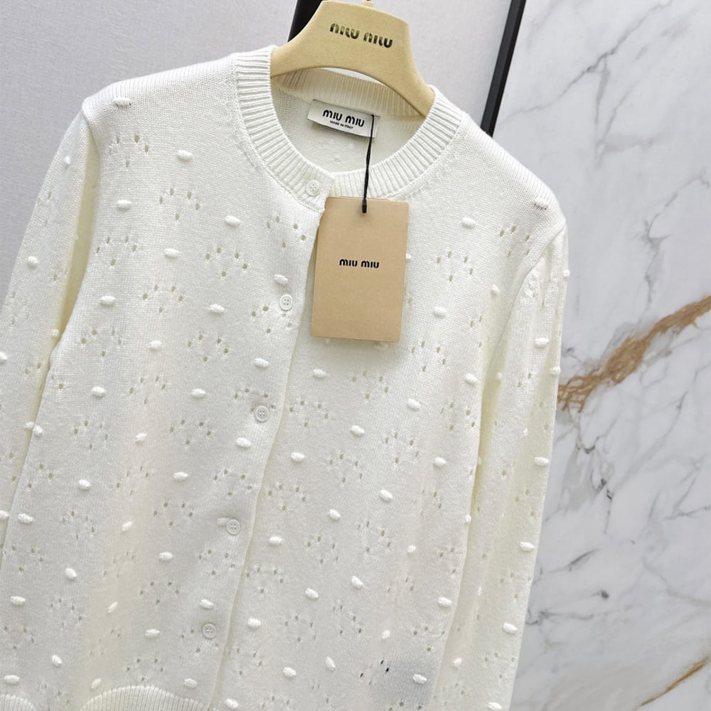 M1um1u WOMEN CARDIGAN(size:S|M|L)