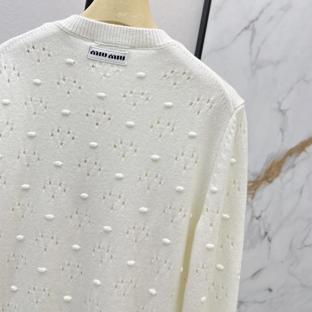 M1um1u WOMEN CARDIGAN(size:S|M|L)