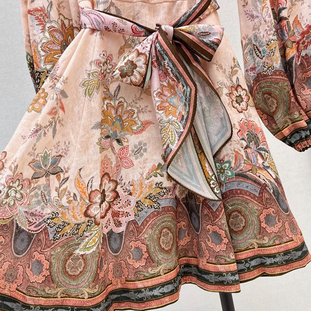ZIMMERMANN WOMEN SILK DRESS(size:S|M|L|XL)