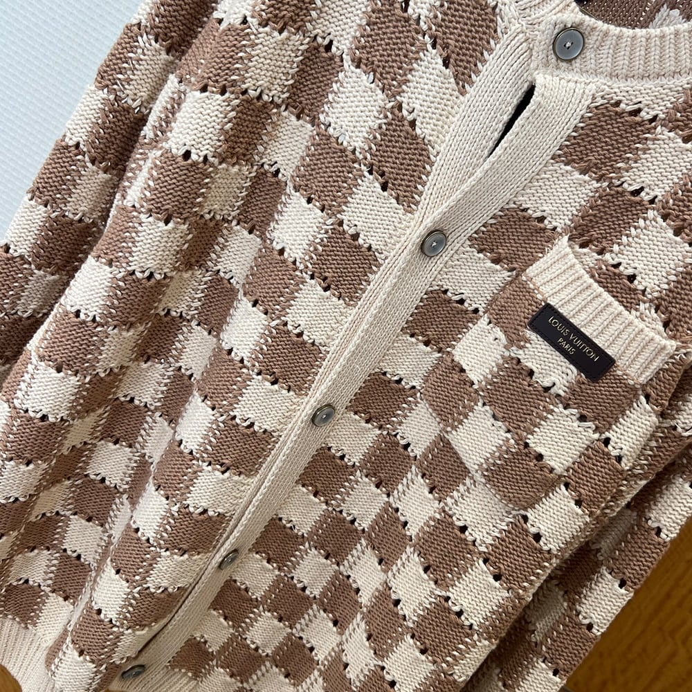 LV UNISEX CARDIGAN(size:XS|S|M|L)