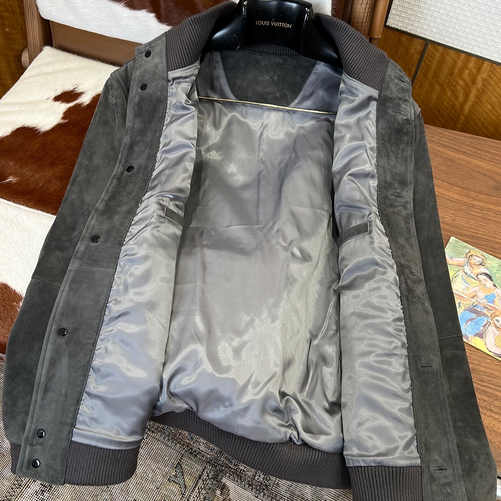 ZEGNA UNISEX Genuine Leather COAT(size:46|48|50|52|54)