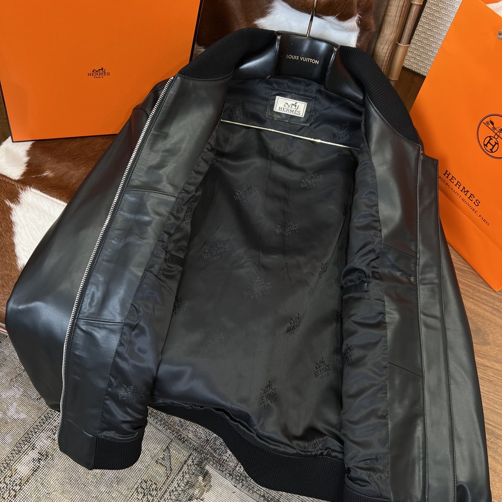H**me5 UNISEX Genuine Leather COAT(size:48|50|52|54|56)