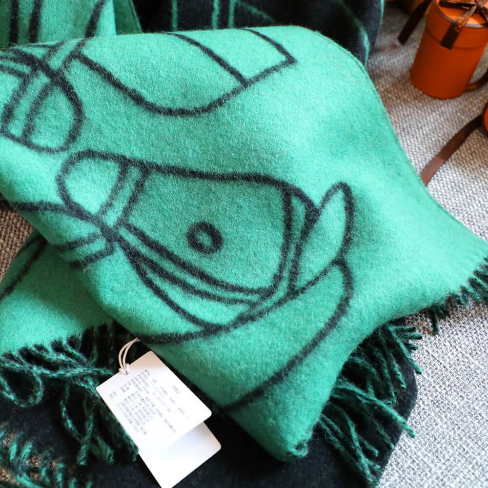 H**me5 Casaque Entrelacs Equestres scarf