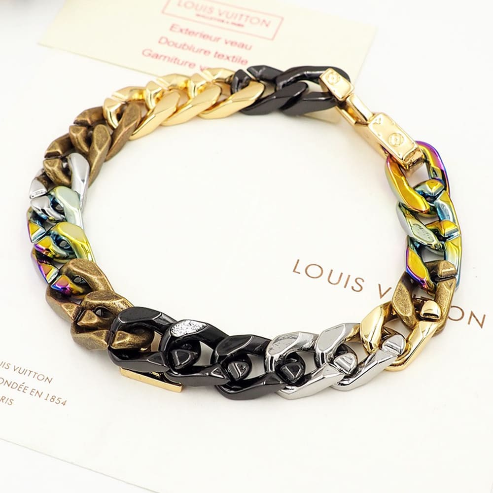 LV CHAIN LINKS PATCHES Bracelet
