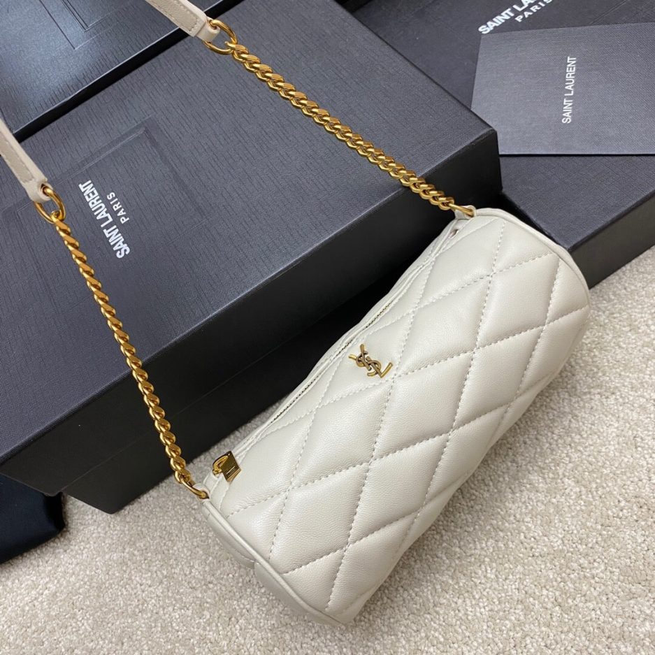 Y51 SADE MINI TUBE BAG IN QUILTED LAMBSKIN