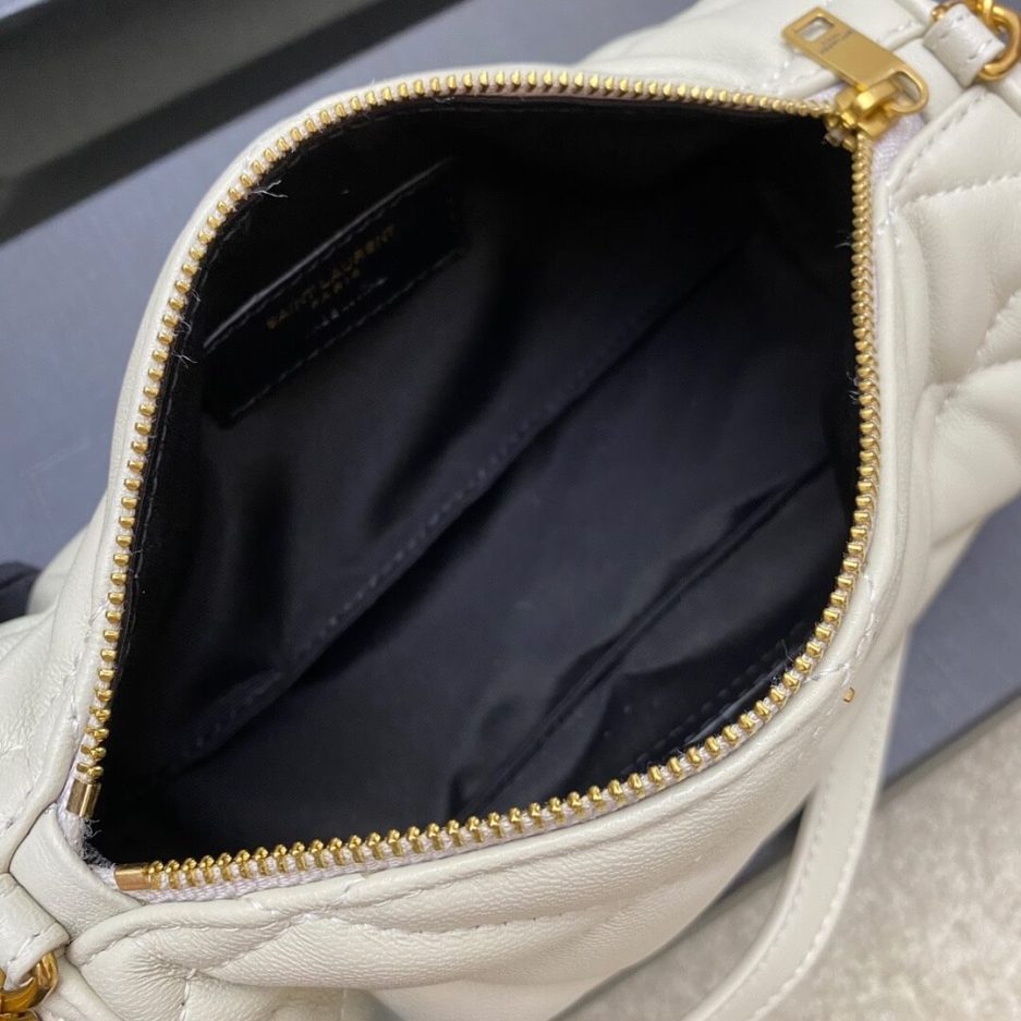 Y51 SADE MINI TUBE BAG IN QUILTED LAMBSKIN