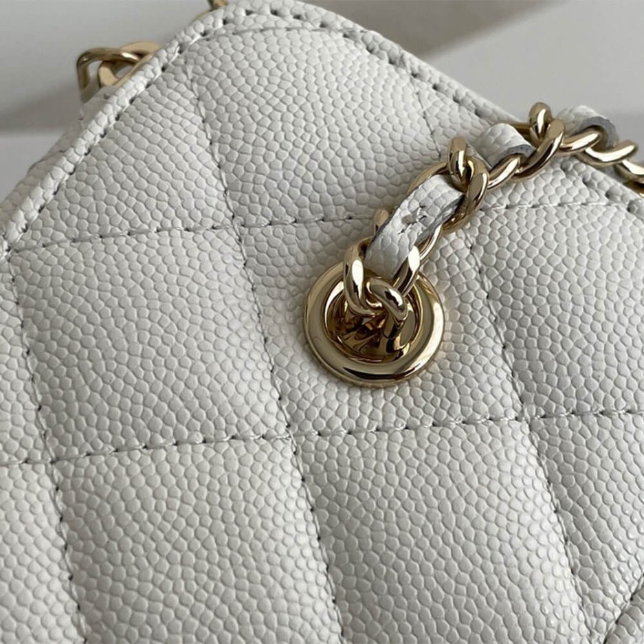 Ch**el long box cosmetic bag