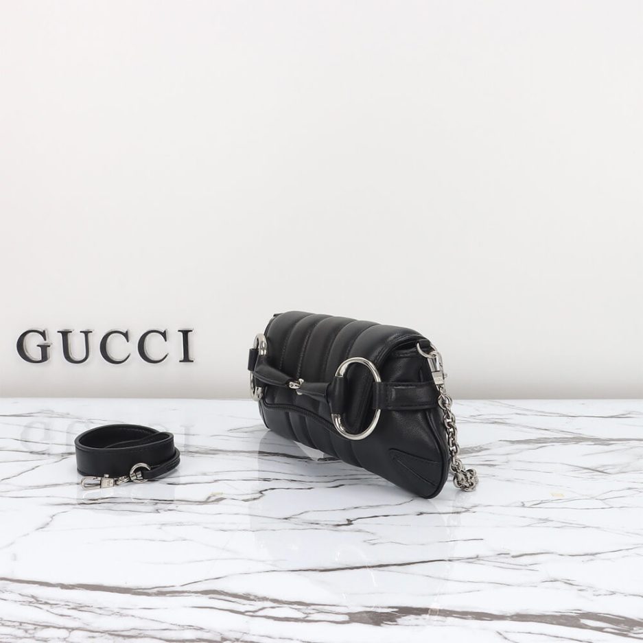 Gvc*1 HORSEBIT CHAIN SMALL SHOULDER BAG