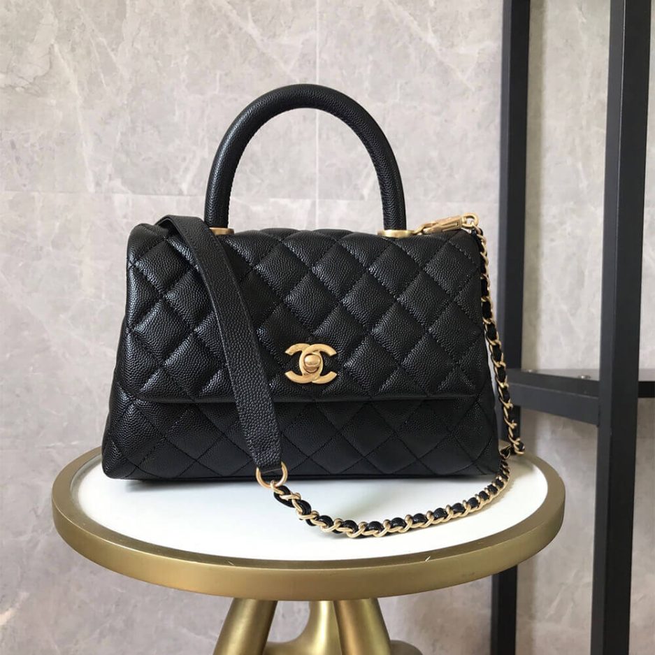 Ch**el Coco handle flap shoulder bag PM