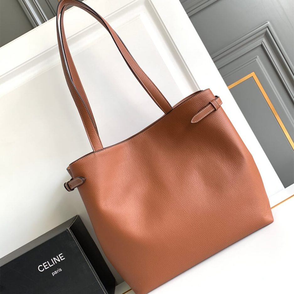 Ce1i*e CABAS ANAÏS Medium bag in grained calfskin