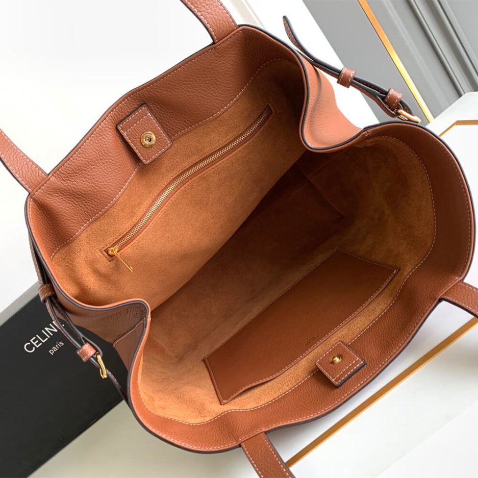 Ce1i*e CABAS ANAÏS Medium bag in grained calfskin