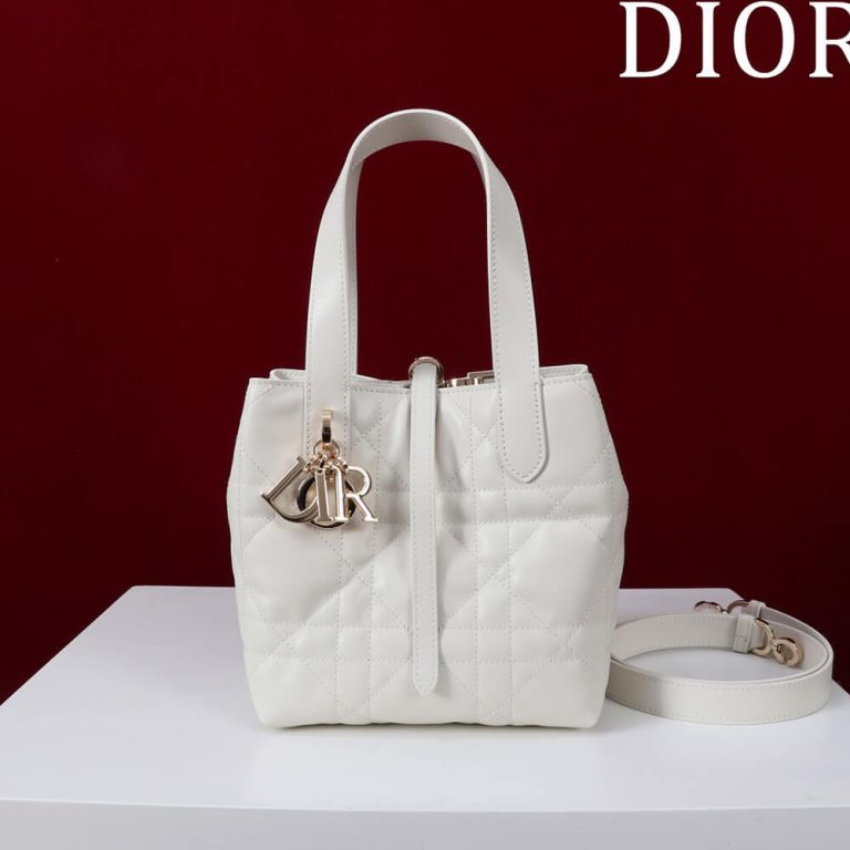 Small D10r Toujours Vertical Tote Bag(high-end grade)