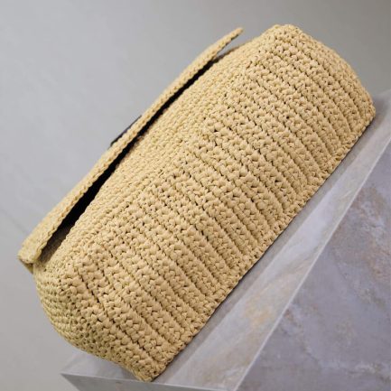 Sa1nt Lau*nt NIKI CHAIN MEDIUM IN RAFFIA(HIGH-END GRADE)