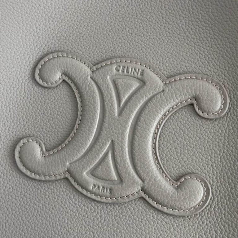 Ce1i*e SMALL CABAS ANAÏS CUIR TRIOMPHE in Grained calfskin